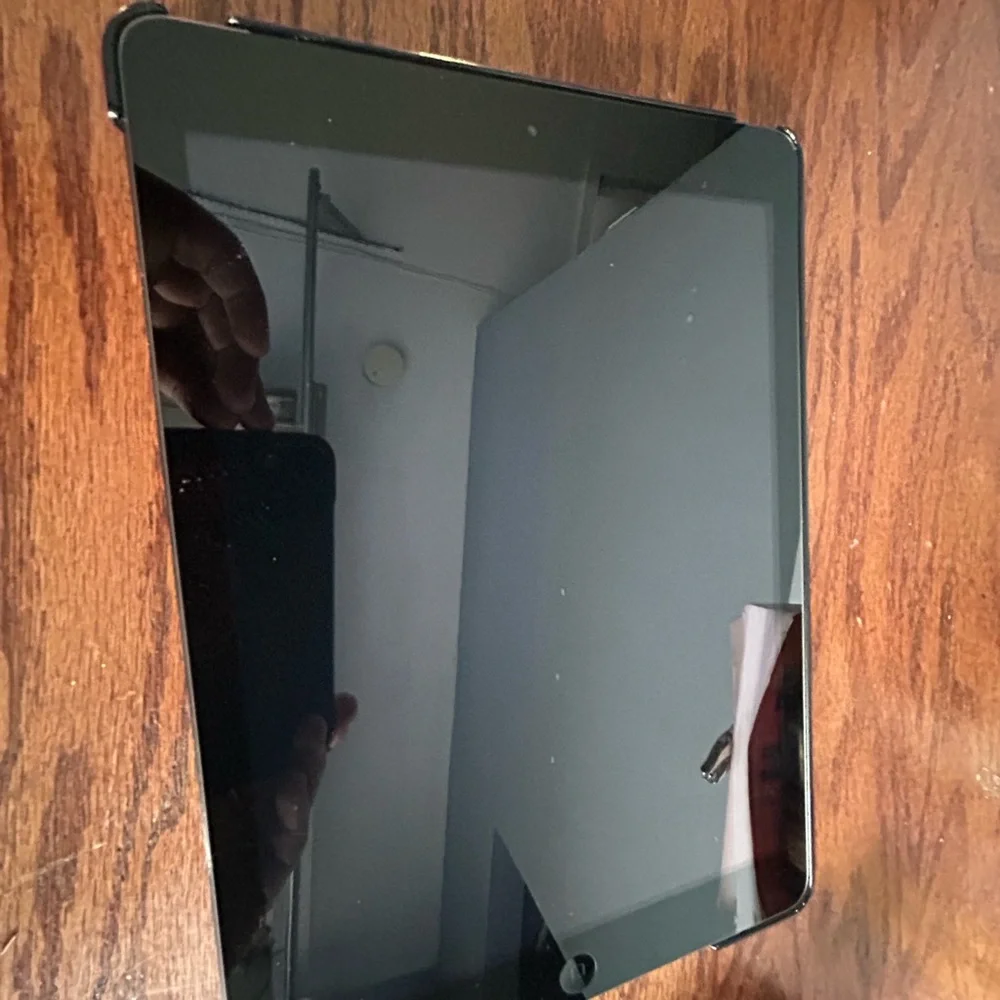Black Tablet with Screen Display